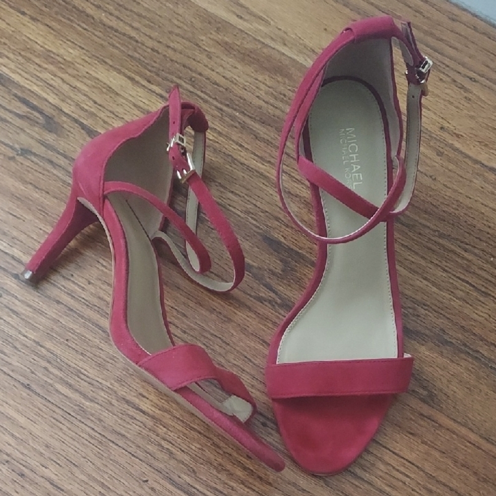 Michael Kors Red Women's Sandals